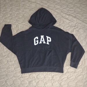GAP Athletic Black Hoodie Sweatshirt